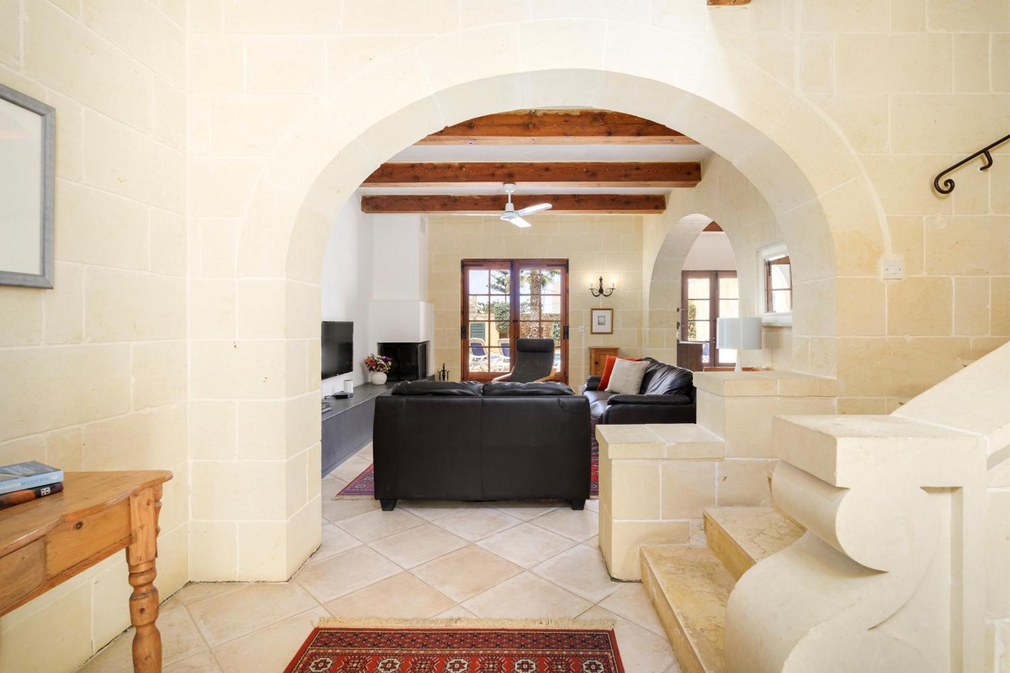 Dar Ta' Censina Villa With Private Pool Għasri Exterior foto